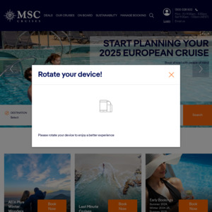 Please help us verify your access request There are 4 active MSC Cruises coupons, promo codes and voucher codes updated on 30, 11, at get-raznoska.tk Get them free and save money today. MSC Cruises is an online shopping store that gives you access to most of the best deals.
