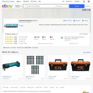 eBay Australia hardwareshoptoyou