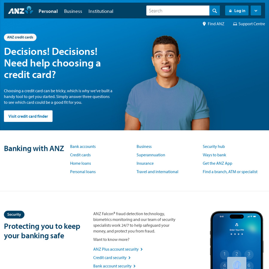ANZ credit card travel insurance - book refundable qantas flight to