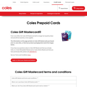 15% off $20 Apple Gift Cards (Excludes Variable Load, Max 5 Per Customer) @  Coles : r/OzBargain