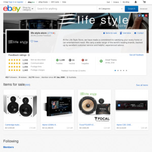 eBay Australia life-style-store