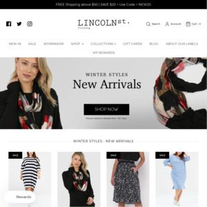Lincoln St. Clothing Online