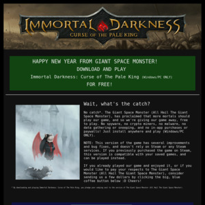 Immortal Darkness: Curse of the Pale King