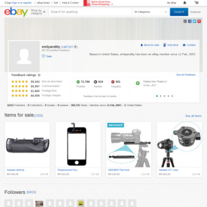 eBay Australia emilyandlily
