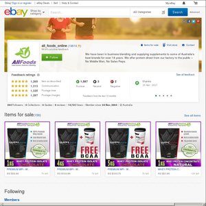 eBay Australia all_foods_online