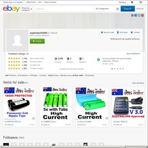 eBay Australia supersports600