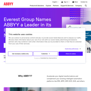 business card recognition in abbyy finereader 11