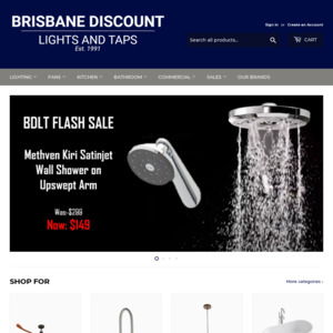 Brisbane Discount Lights and Taps