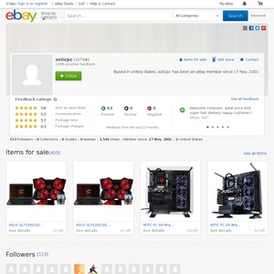 eBay Australia xoticpc