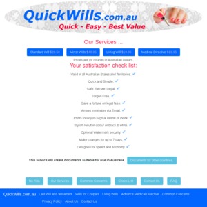 QuickWills.com.au