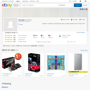 eBay Australia case.gear