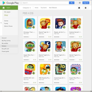 Google Play PBS KIDS