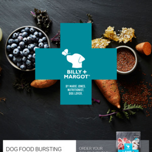 Billy and margot clearance dog food australia