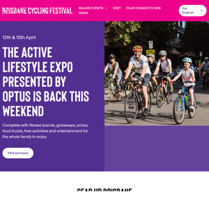 brisbanecyclingfestival.com