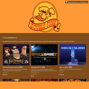 itch.io doublefine