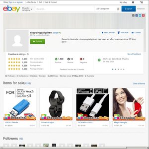 eBay Australia shoppingdailydirect