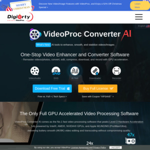 VideoProc Converter 5.6 for apple instal
