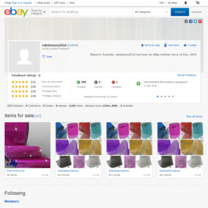 eBay Australia cakeluxury2014