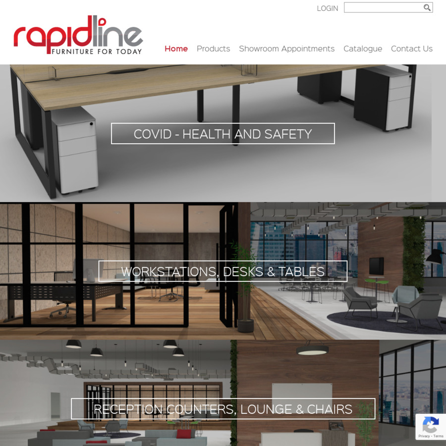 Rapidline sit store stand desk