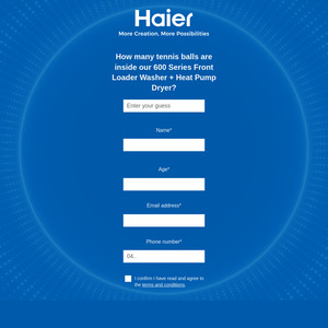 haiercompetition.com