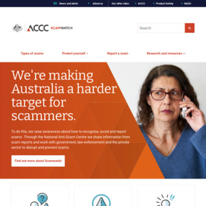 ACCC Scamwatch Deals, Coupons & Vouchers - OzBargain