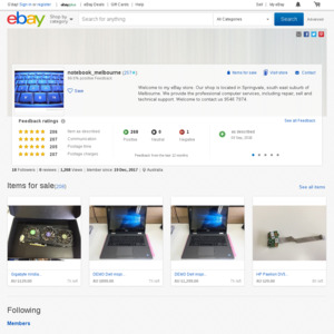 eBay Australia notebook_melbourne