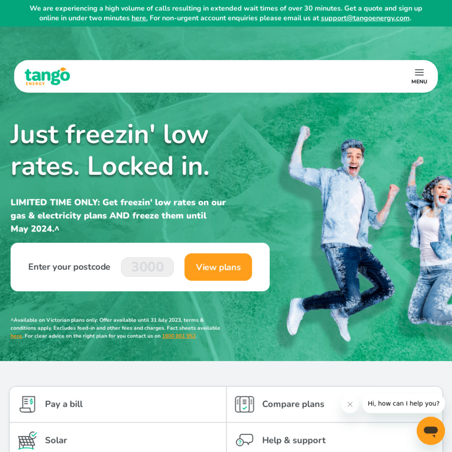 Tango Energy now providing gas OzBargain Forums