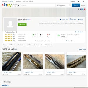 eBay Australia velcro_online
