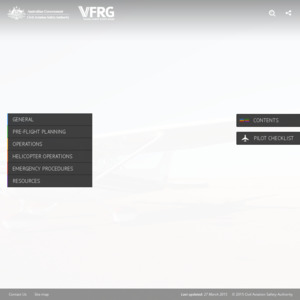 casa visual flight guide Casa vfr flight guide.