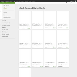Ullash App and Game Studio
