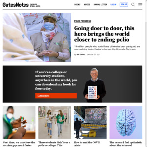 GatesNotes: The Blog of Bill Gates