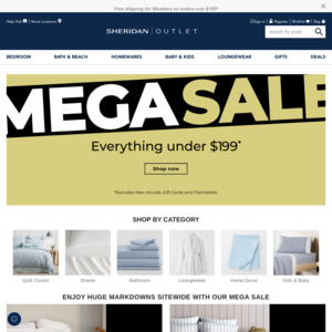 Sheridan deals outlet online