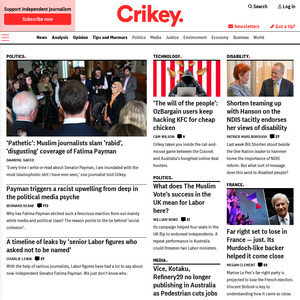 Crikey - Subscribe Today for $100 (Save $50) - OzBargain