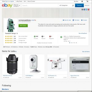 eBay Australia surveysuppliesau