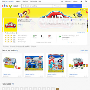 eBay Australia playdoh_outlet