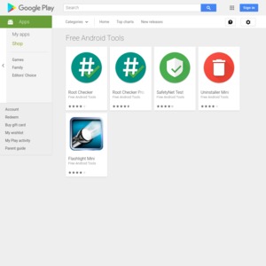 Google Play Free Android Tools