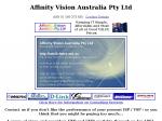 Affinity Vision Australia Pty Ltd
