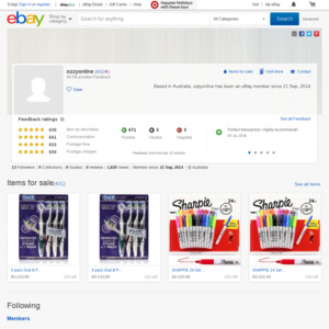 eBay Australia ozzyonline