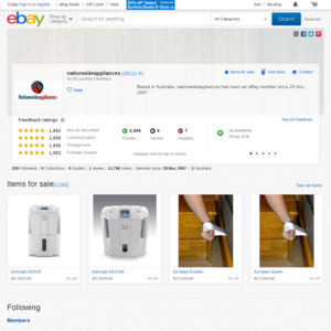 eBay Australia nationwideappliances
