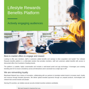 LIfestyle Rewards