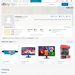 eBay UK shallothead