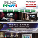 Digital Dave's Audio Visual Installations