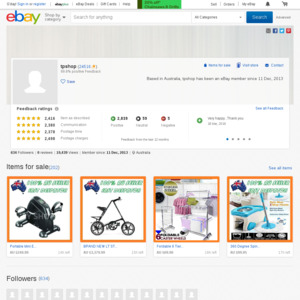 eBay Australia tpshop