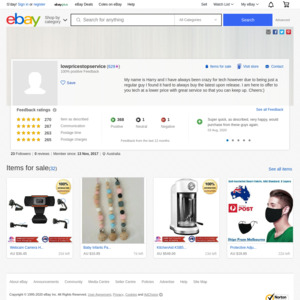 eBay Australia lowpricestopservice