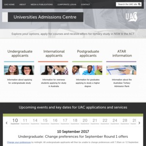 Universities Admissions Centre