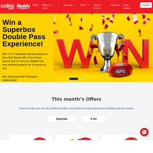 Coles Express and Reddy Express