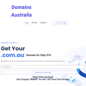 Domains Australia