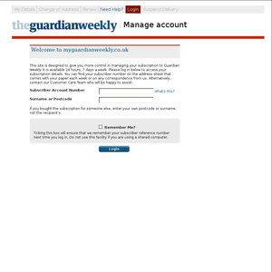 Guardian newspaper uk subscription newspaper