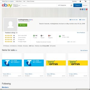 eBay Australia mobileglobalau