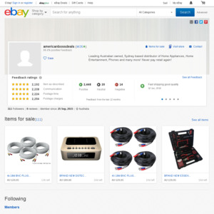 eBay Australia americanbossdeals